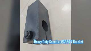 PC360-7 Excavator Carrier Roller Seat / Top Roller Bracket for Komatsu