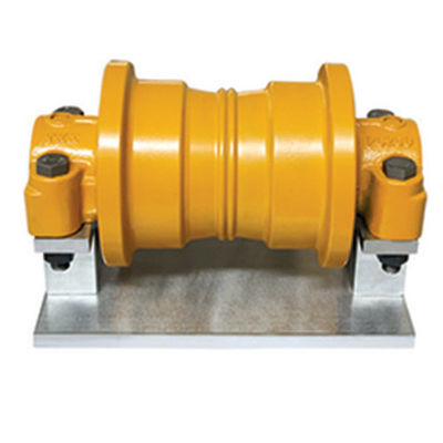 Black Steel Excavator Track Rollers for Durable Construction