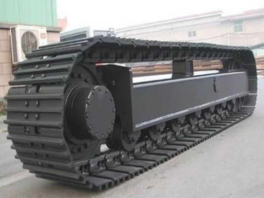 Forged Single grouser Excavator Track Shoe Pad Customized