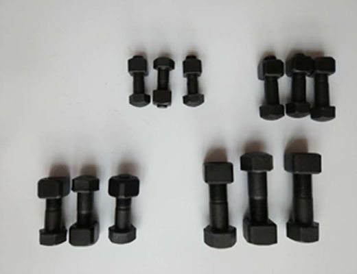 Sprocket And Segment Track Bolts And Nuts For Excavator Pad Undercarriage Parts