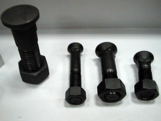 Sprocket And Segment Track Bolts And Nuts For Excavator Pad Undercarriage Parts