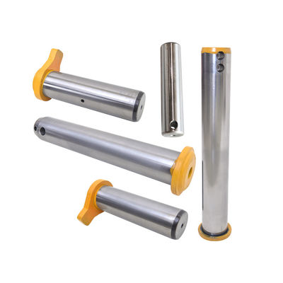 Hardened Steel 35mm Excavator Bucket Pins Wear Resistance Custom