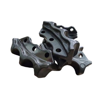 Black Mini Excavator Drive Sprockets Polished For Komatsu PC200