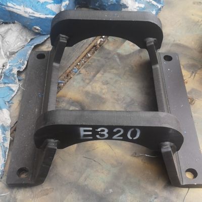 Q235 Rock Excavator Track Guards Link E320 16mm 30mm Excavator Accessories