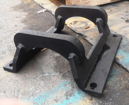 Q235 Rock Excavator Track Guards Link E320 16mm 30mm Excavator Accessories