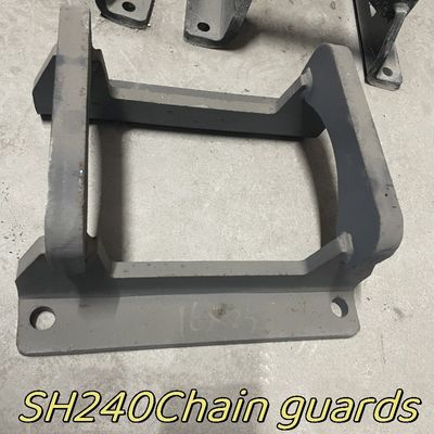 Q235 Rock Excavator Track Guards Link SH240 16cm 25cm Excavator accessories