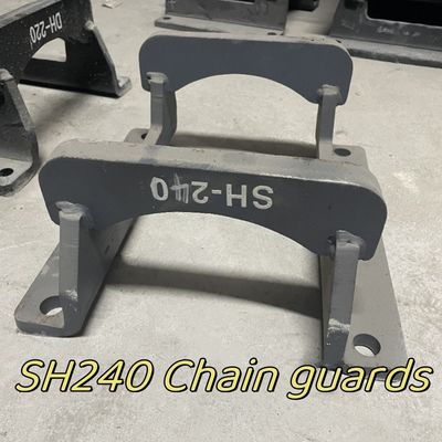 Q235 Rock Excavator Track Guards Link SH240 16cm 25cm Excavator accessories