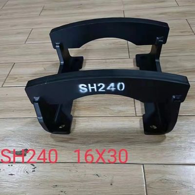 Q235 Rock Excavator Track Guards Link SH240 16cm 25cm Excavator accessories
