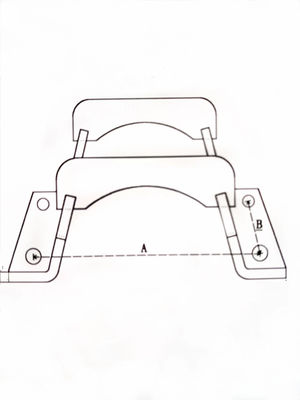 Q235 Rock Excavator Track Guards Link E312 Imitation Of The Original Excavator Accessories