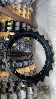 Factory direct sales of PC200 excavator chain track support wheels, guide wheels, drive teeth and mine chassis parts