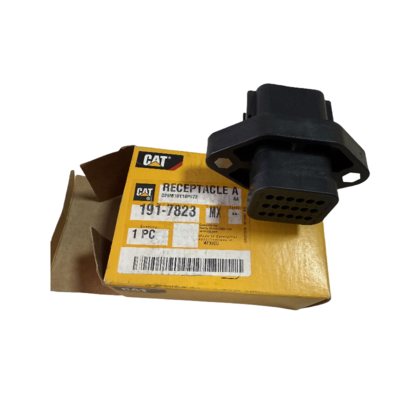 Caterpillar C9 injector harness connector 191-7823, injector harness gasket 307-8428, injector harness connector lock 172-6062