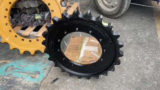 Factory direct sales of PC60-5 excavator chain track support wheels, guide wheels, drive teeth and mine chassis parts