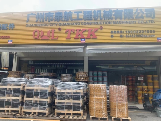 Factory direct sales of PC60-5 excavator chain track support wheels, guide wheels, drive teeth and mine chassis parts