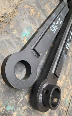 Sany SY245 excavator reinforced and strengthened bucket connecting rod, forged alloy steel H-type connecting rod, special anti-fracture accessory