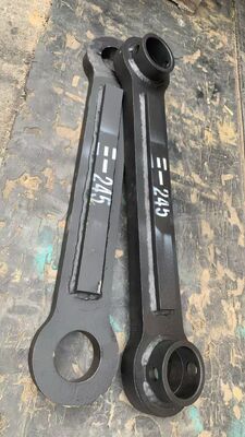 Sany SY245 excavator reinforced and strengthened bucket connecting rod, forged alloy steel H-type connecting rod, special anti-fracture accessory