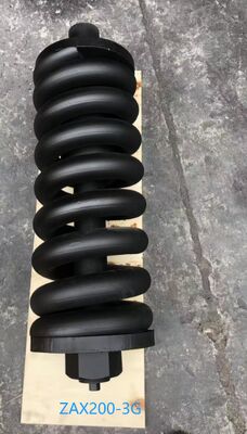 Track Adjuster Cylinder Assembly with Recoil Spring for Hitachi ZAX200-3G Excavator, High-Strength Forged Alloy Steel, Heat Treated, Leak-Proof