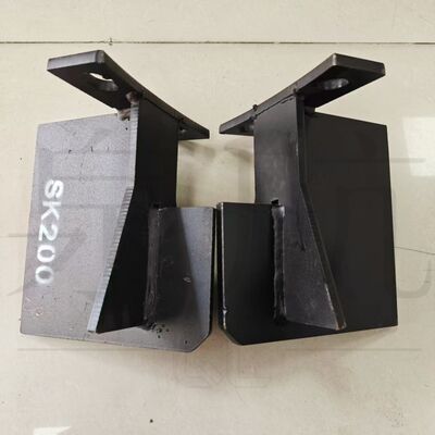 Excavator Mud Scraper Plate Wear Resistant Alloy Steel For Kobelco SK200 Series Excavator Chassis Mud Guard