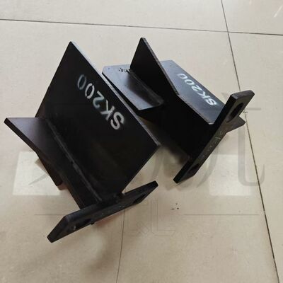 Excavator Mud Scraper Plate Wear Resistant Alloy Steel For Kobelco SK200 Series Excavator Chassis Mud Guard