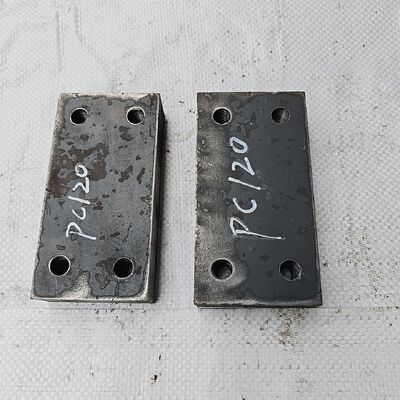 Flat base towing wheel seat made from high strength steel for stable operation and long term in construction and mining machinery