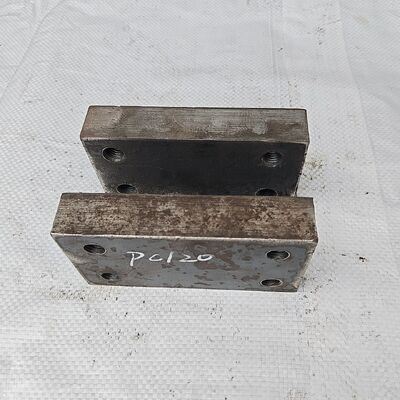 Flat base towing wheel seat made from high strength steel for stable operation and long term in construction and mining machinery