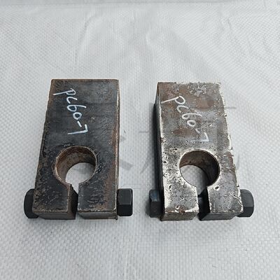 Komatsu PC60-7 excavator towing wheel seat made from durable casting steel with precision hole position for easy installation and long lasting