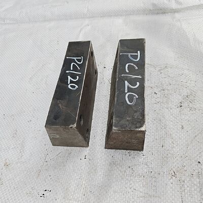 Precision CNC machined towing wheel seat for Komatsu PC120 PC1205 PC1206 excavators with accurate mounting holes for direct installation