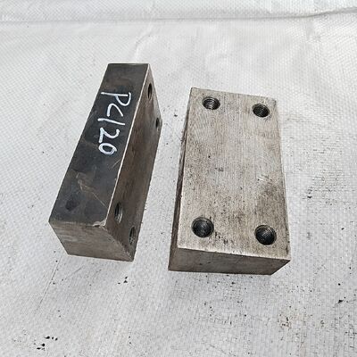 Precision CNC machined towing wheel seat for Komatsu PC120 PC1205 PC1206 excavators with accurate mounting holes for direct installation