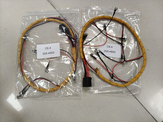 Fuel injector wiring harness excavator sensor reducing injector circuit alarm for CAT C9 engine E330C E330D E336D 340D and 140M motor grader