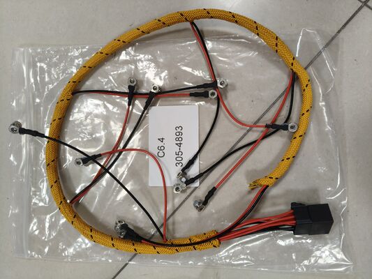 Fuel injector wiring harness excavator sensor reducing injector circuit alarm for CAT C9 engine E330C E330D E336D 340D and 140M motor grader