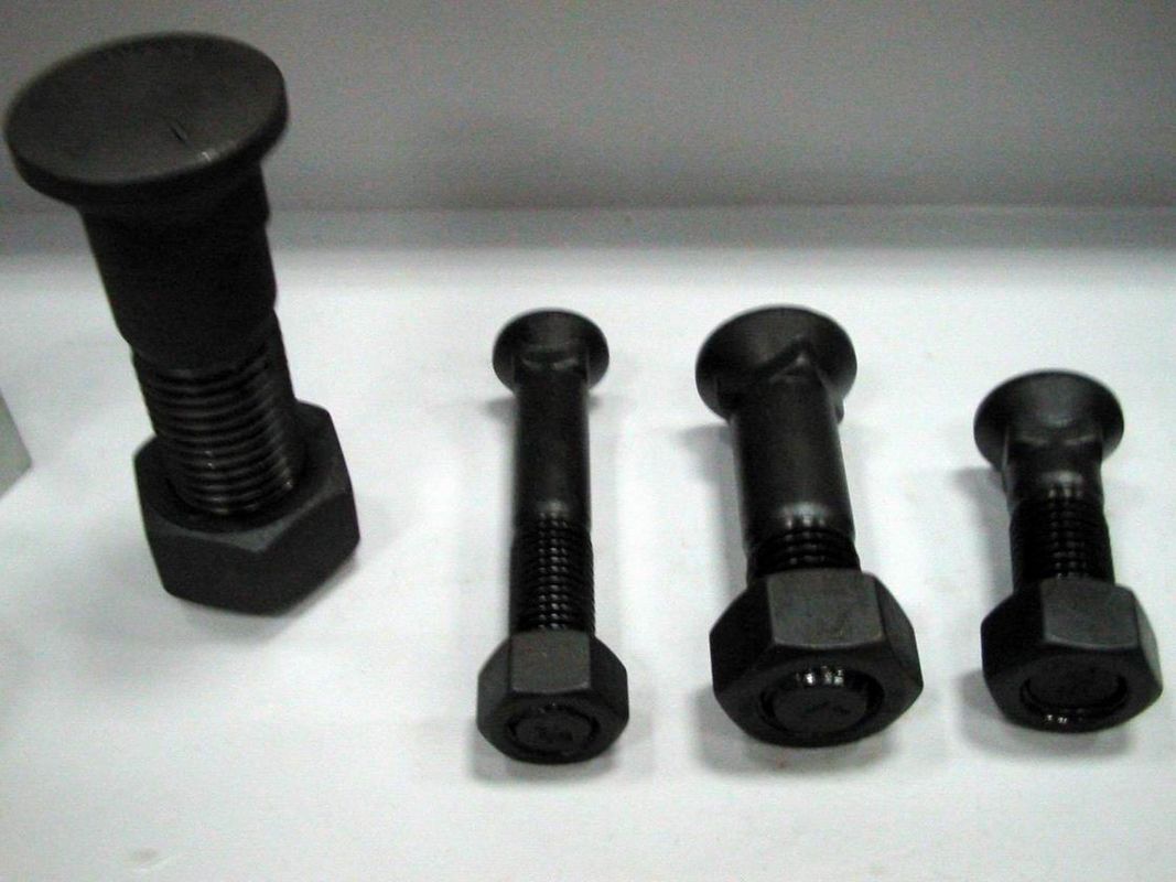 8.8 Grade Dozer pad Track Shoe Bolts And Nuts 4F3664 Strong Abrasion Resistance