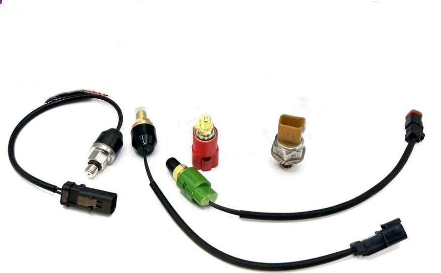Applicable to Komatsu excavator PC200-7 pressure switch, distribution valve idle speed sensor -206066113020PS579-21