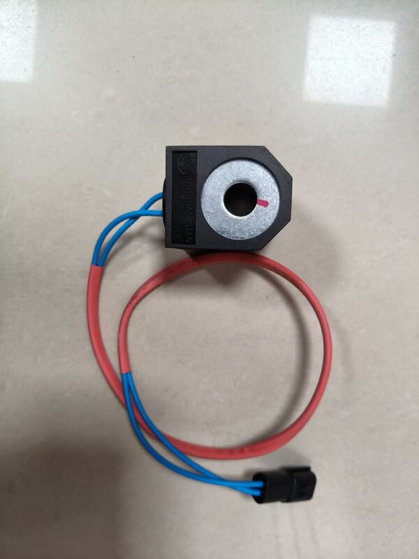 Excavator Solenoid Valve & Coil 12V 24V Pure Copper Coil Pilot Safety Lock Solenoid Valve Assembly Suitable for use with DH excavators