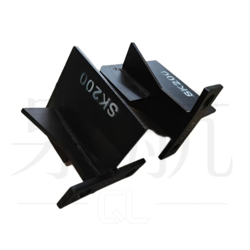Excavator Mud Scraper Plate Wear Resistant Alloy Steel For Kobelco SK200 Series Excavator Chassis Mud Guard