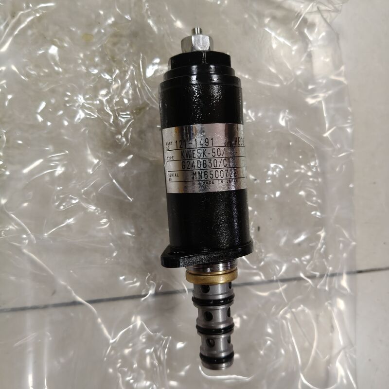 121‑1491 1211491 Red Dot Proportional Safety Lock Solenoid Valve 24V DC For CAT Excavator E320B E320C E320D E312B E325C E330C Hydraulic Solenoid