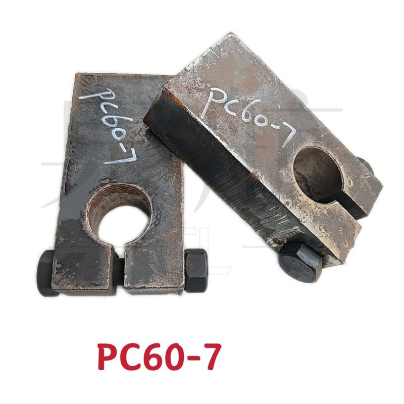 Komatsu PC60-7 excavator towing wheel seat made from durable casting steel with precision hole position for easy installation and long lasting